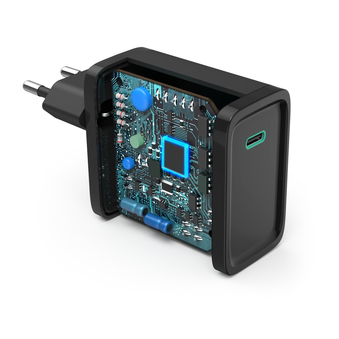 Hama 00210578 mobile device charger Mobile phone, Laptop, Power bank, Tablet Black AC Fast charging Indoor – image 2