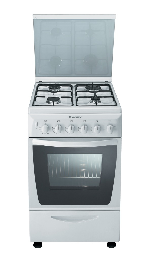 Candy CGG5621SW cooker Freestanding cooker Propane/butane Gas White