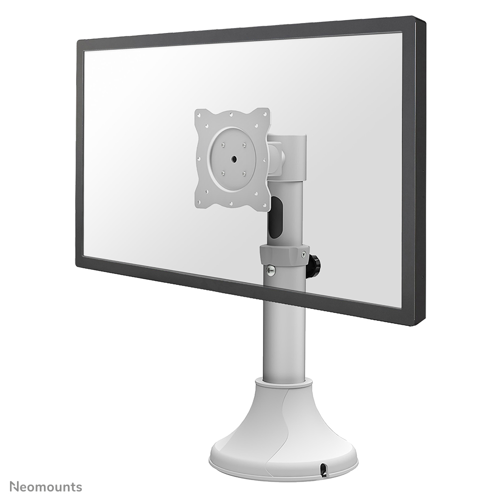 Neomounts FPMA-D025 - Mounting kit - for LCD display - silver - screen size: 10"-30" - grommet, desk-mountable