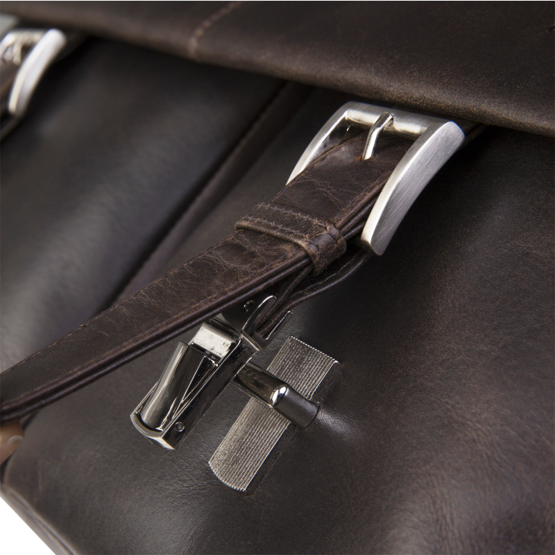 dbramante1928 Ledreborg 40.6 cm (16") Briefcase Brown – image 3