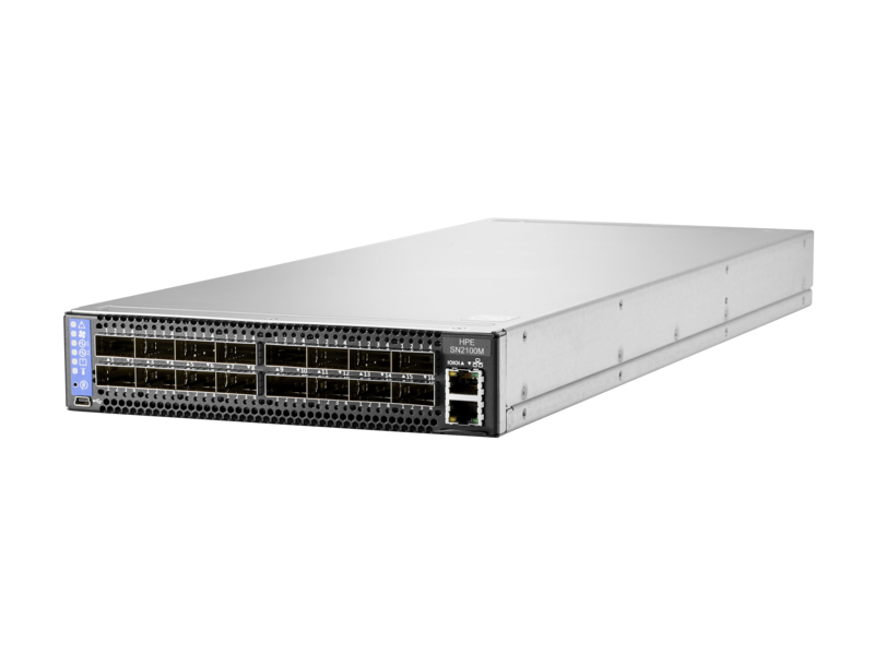 HP E SN2100M 100GBE 16QSFP28 REMAN SWITCH