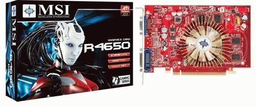 MSI R4650-D512 graphics card GDDR2 – image 2