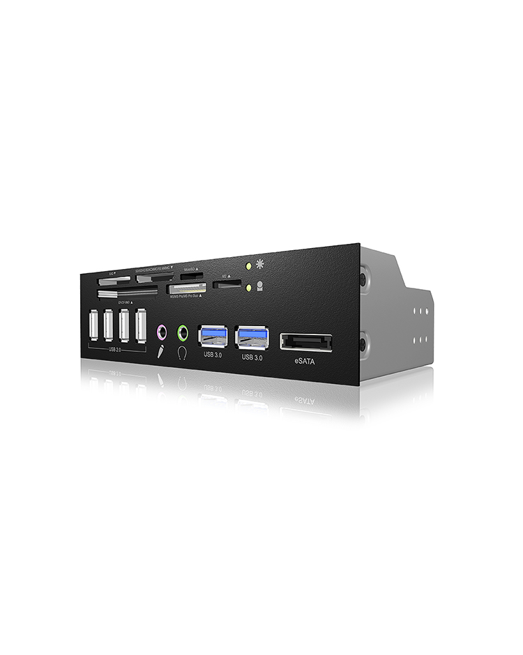 ICY BOX IB-863a-B card reader Internal Black – image 2