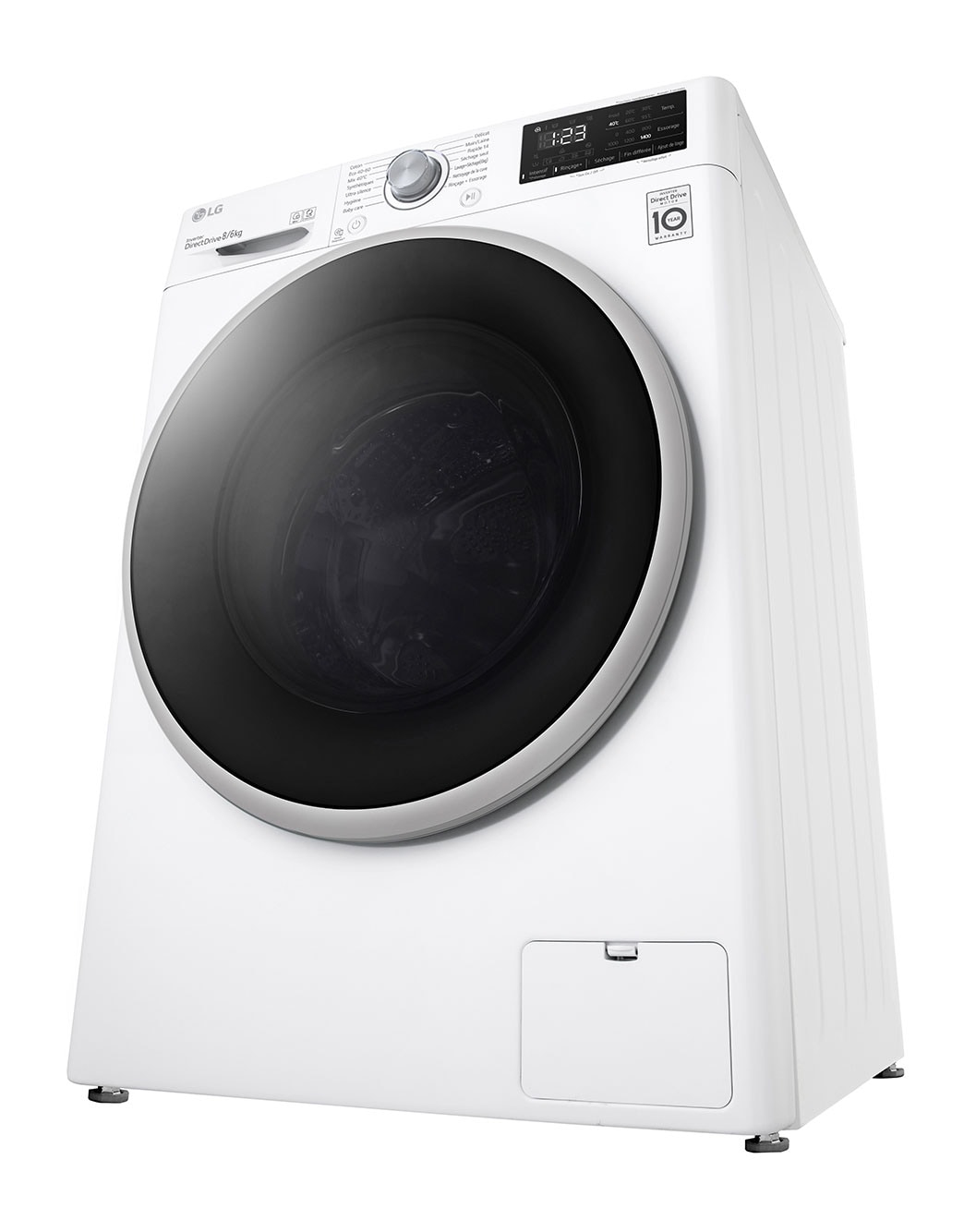 LG F864V37WR washer dryer Freestanding Front-load White – image 9