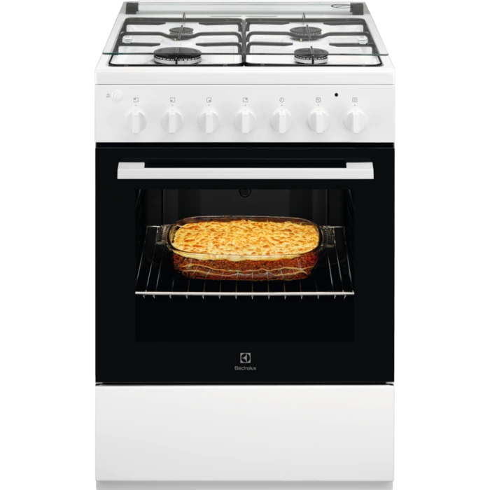 Electrolux LKK600000W Freestanding cooker Electric Gas White