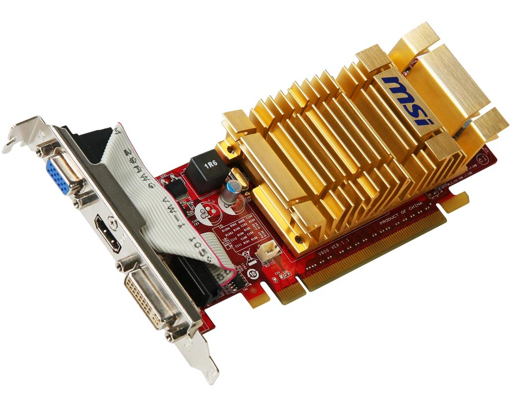 MSI V240-002R graphics card NVIDIA GeForce 210 GDDR2 – image 4