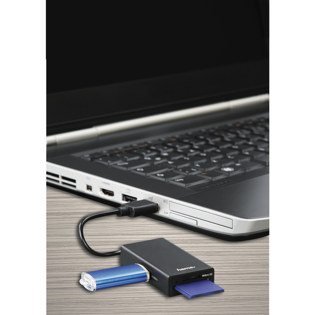 Hama 00054144 card reader USB 2.0 Type-C Black – image 6