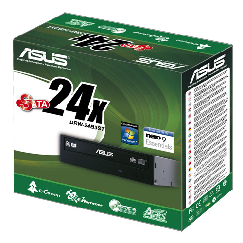 ASUS DRW-24B3ST/BLK/G/AS optical disc drive Internal Black – image 2
