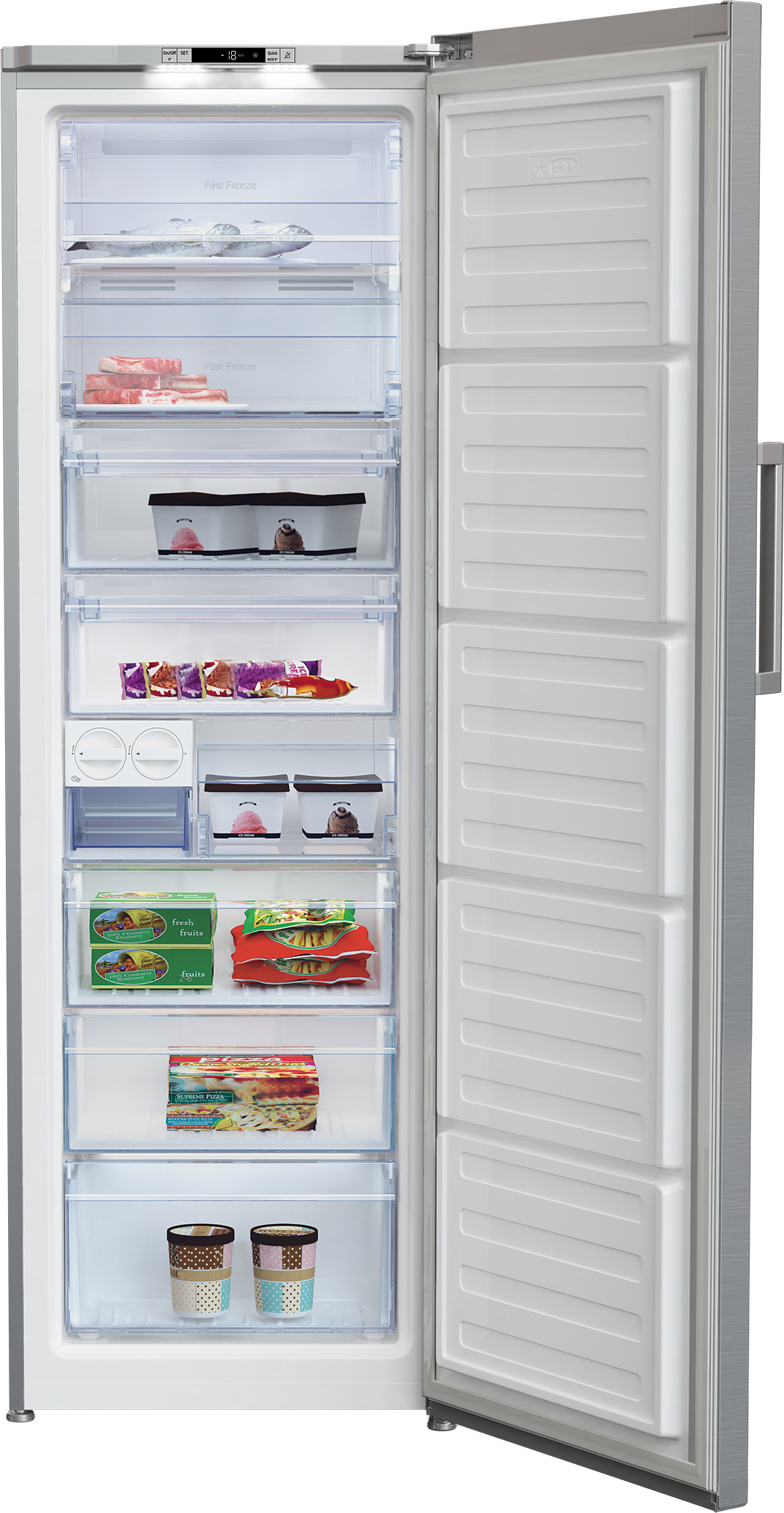 Beko RFNE312I31XBN freezer Upright freezer Freestanding – image 3