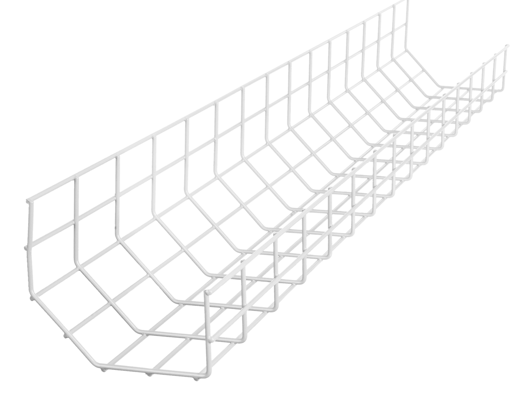 Resim R-Go Steel Basic Kablo Tepsisi, Beyaz, 10mm Genişlik, 750m Uzunluk