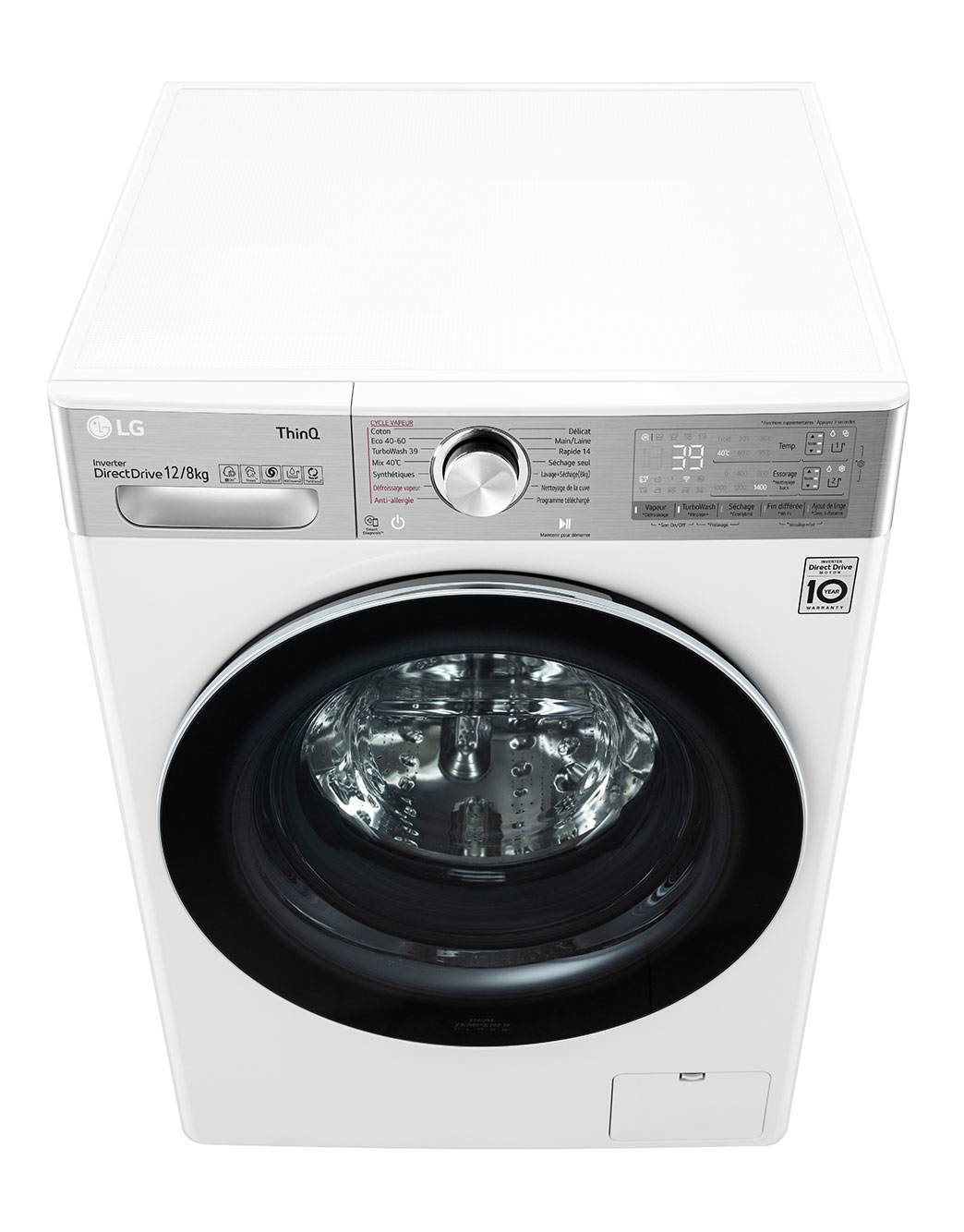 LG F284V92WSTA washer dryer Freestanding Front-load White – image 9