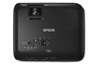Epson PowerLite 1284 Standard throw projector 3200 ANSI lumens 3LCD WUXGA (1920x1200) Black – image 4