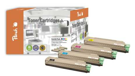Peach PT332 toner cartridge 4 pc(s) Black, Cyan, Magenta, Yellow