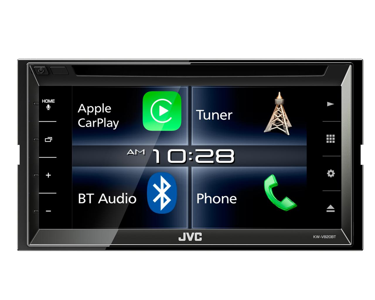 JVC KW-V820BTE car media receiver Black
