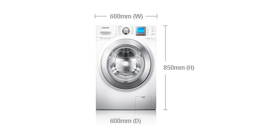 Samsung WF1124XAC washing machine Front-load – image 2