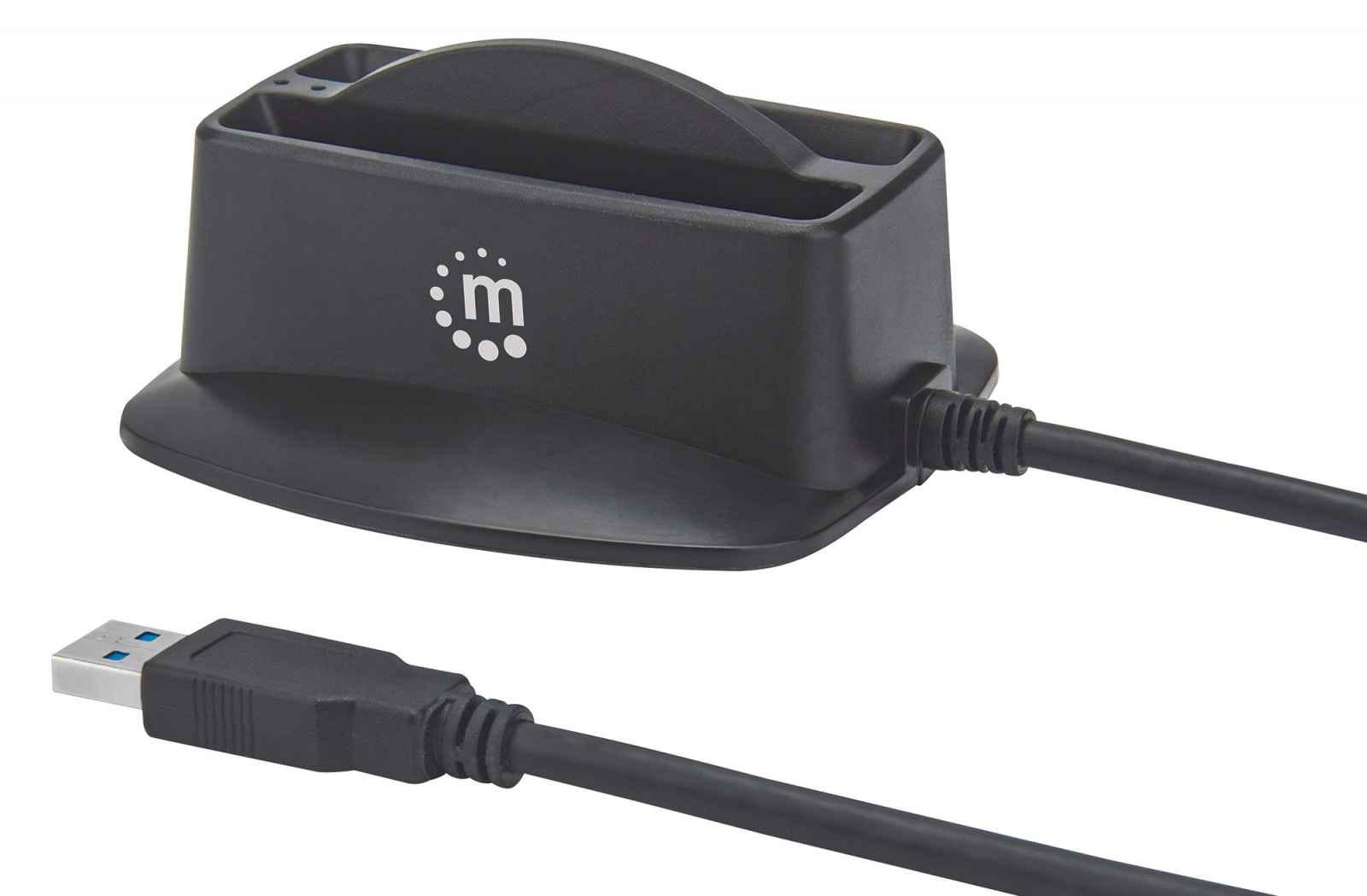 Manhattan 151955 storage drive docking station USB 3.2 Gen 1 (3.1 Gen 1) Type-A Black – image 7