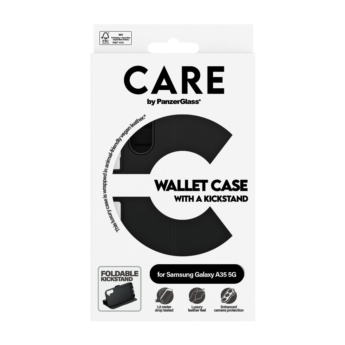 PanzerGlass CARE™ by PanzerGlass® Wallet Case w. Kickstand Samsung Galaxy A35 5G – image 3