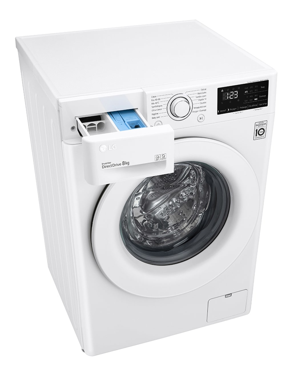 LG F84V33WH washing machine Front-load – image 9