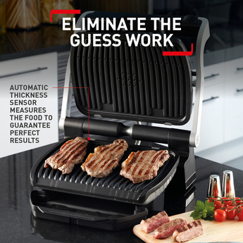 Tefal OptiGrill + Intelligent Health Grill, 6 Automatic Settings, Stainless Steel – image 5