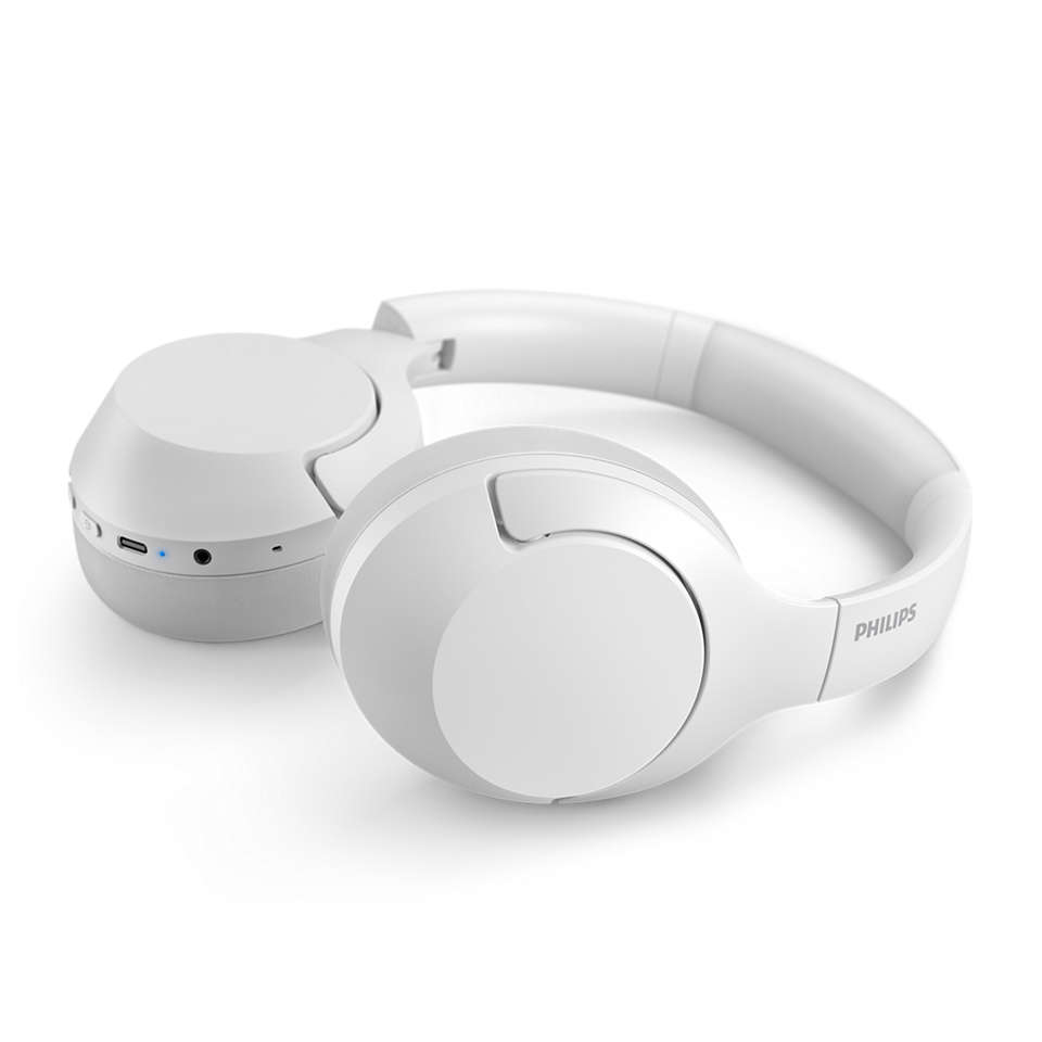 Philips TAH8506WT/00 headphones/headset Wireless Head-band Calls/Music USB Type-C Bluetooth White – image 5