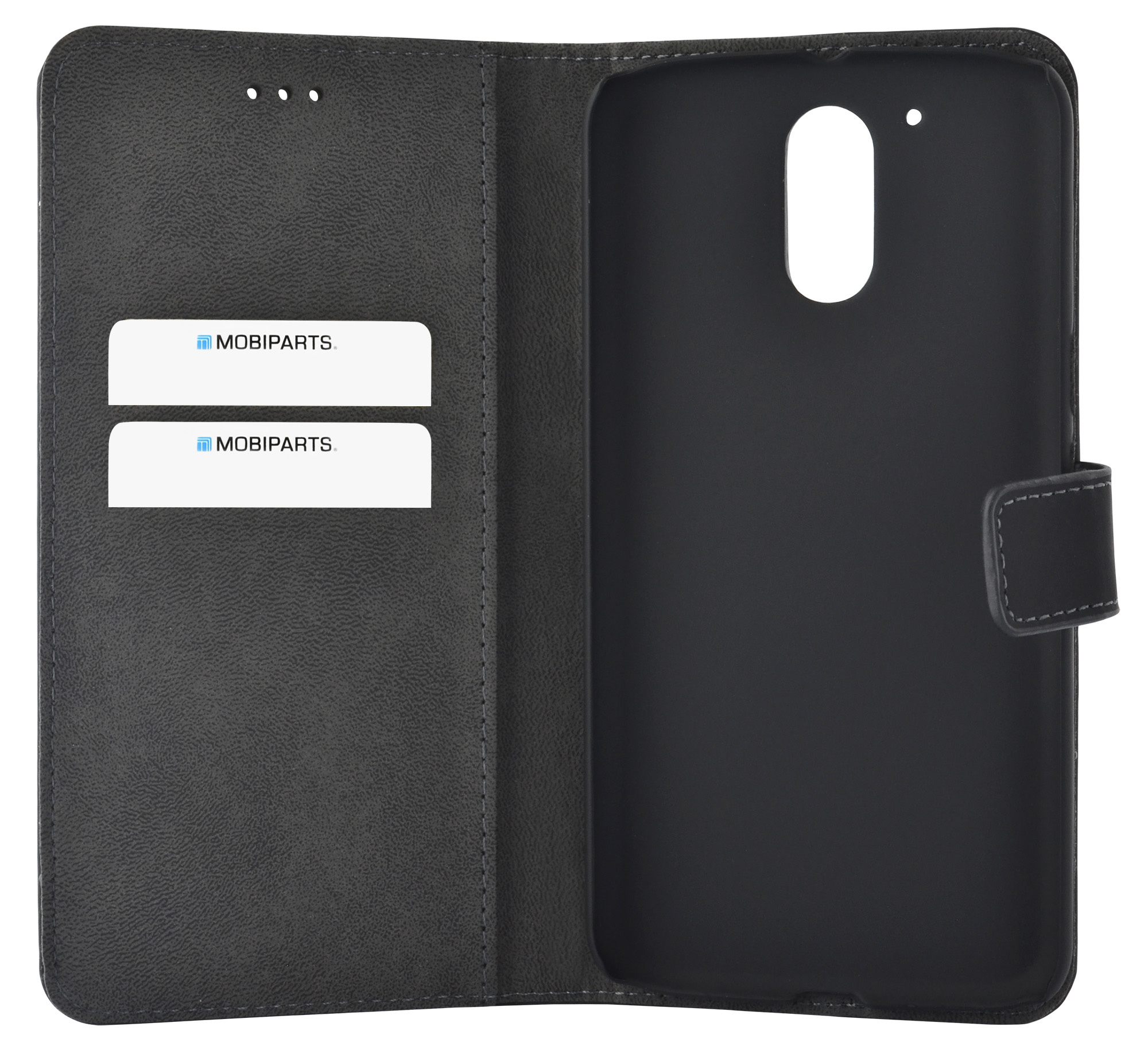 Mobiparts Premium Wallet Case Motorola Moto G4, Moto G4 Plus Black – image 4