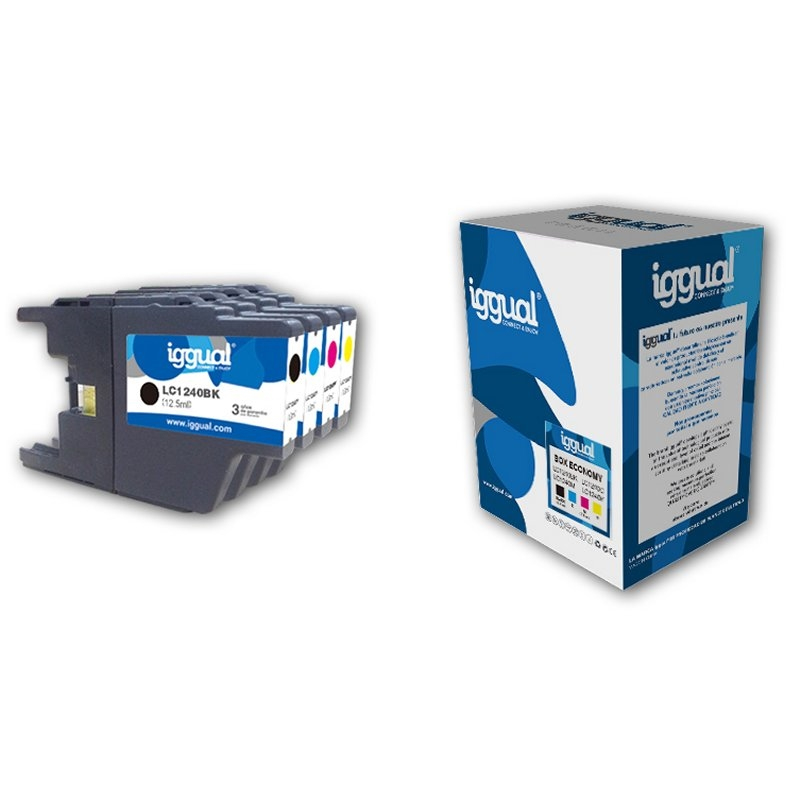 iggual IGG313855 ink cartridge Black, Cyan, Magenta, Yellow