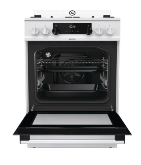 Gorenje KS6350WF Freestanding cooker Electric Gas White – image 2