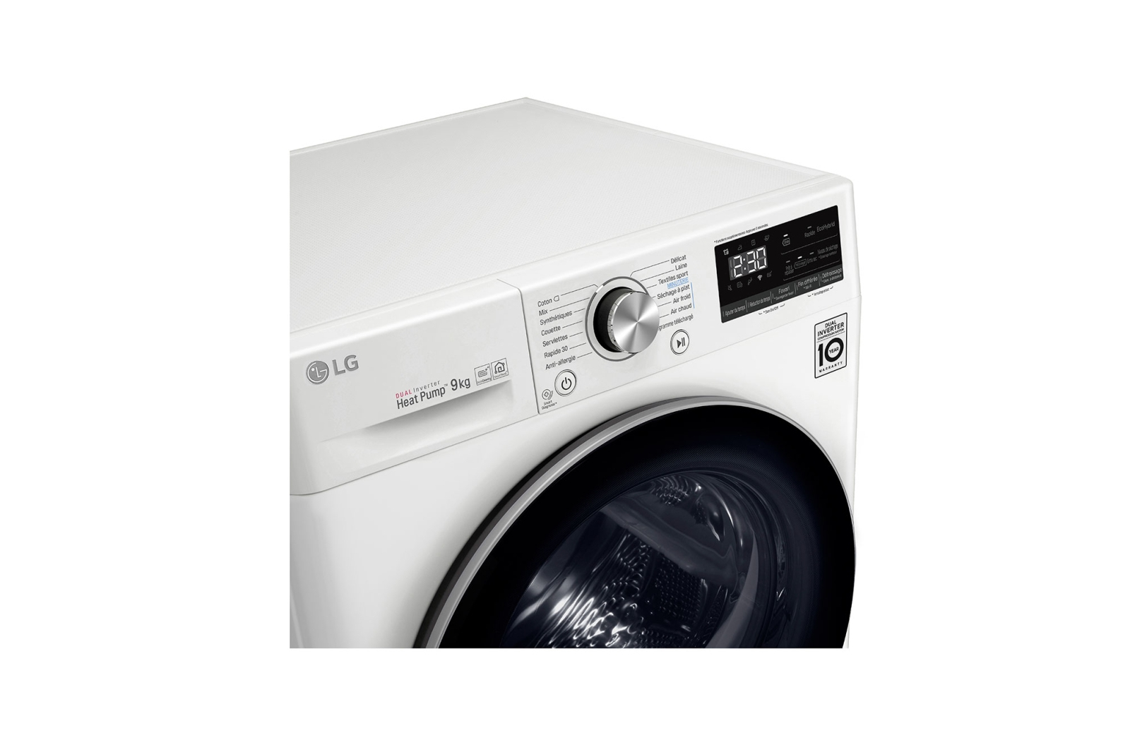 LG RH9V71WH tumble dryer Freestanding Front-load – image 7