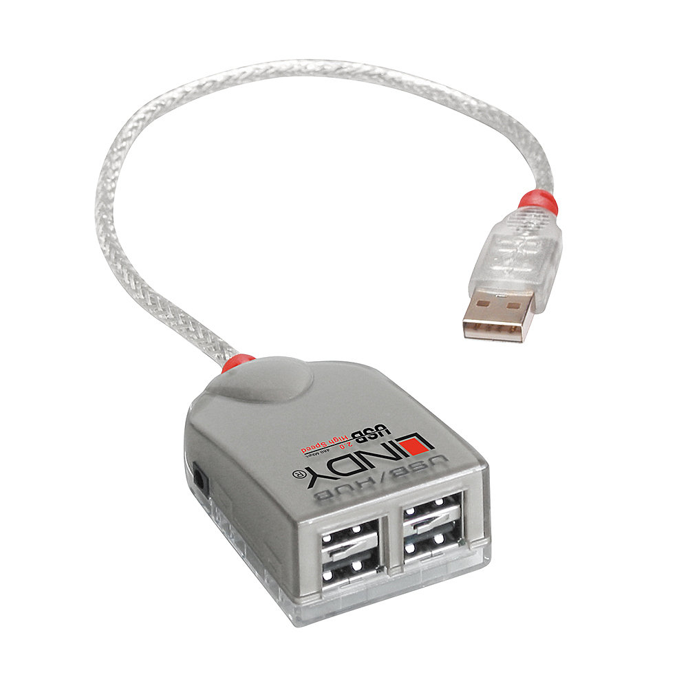 Lindy USB 2.0 Hub Port Bus powered