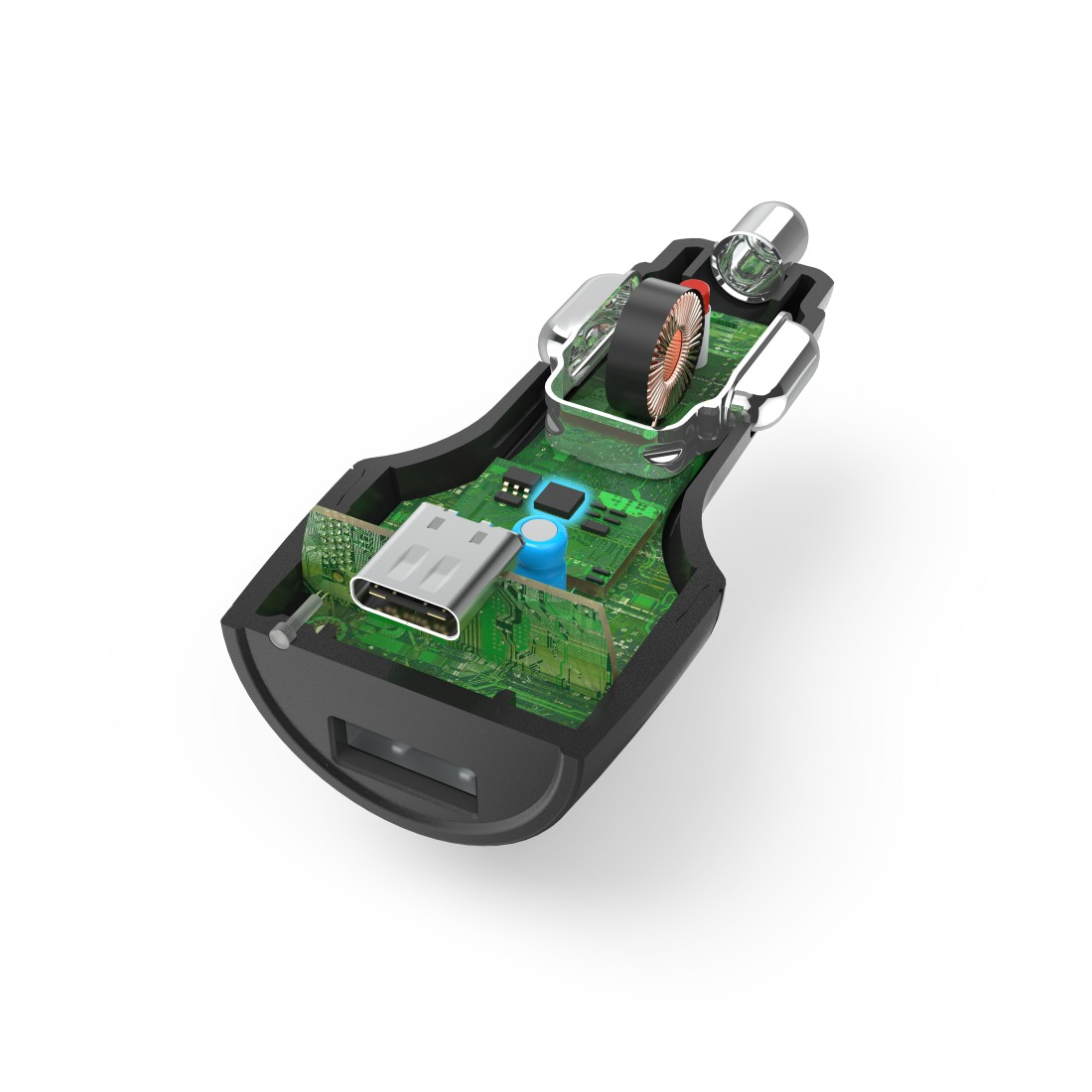 Hama 00210589 mobile device charger Universal Black USB Auto – image 3
