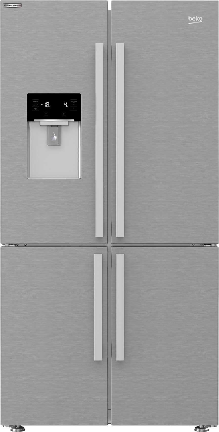 Beko 7299443584 side-by-side refrigerator Freestanding