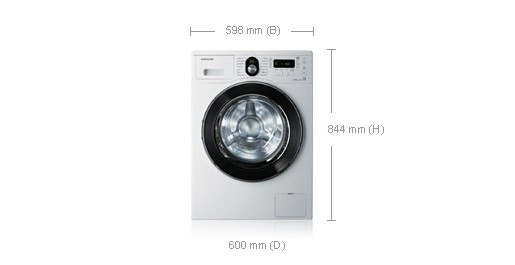 Samsung WF8804FPA washing machine Front-load – image 2