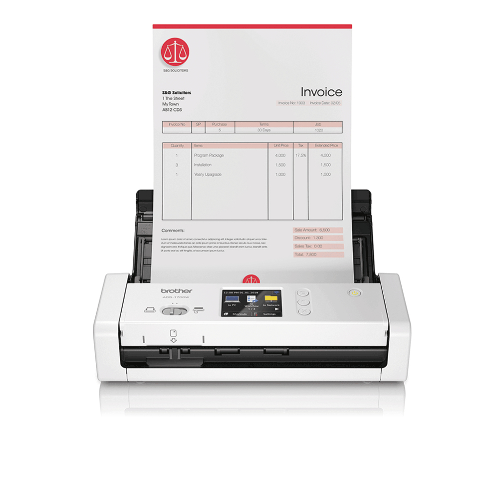 Brother ADS-1700W scanner ADF scanner