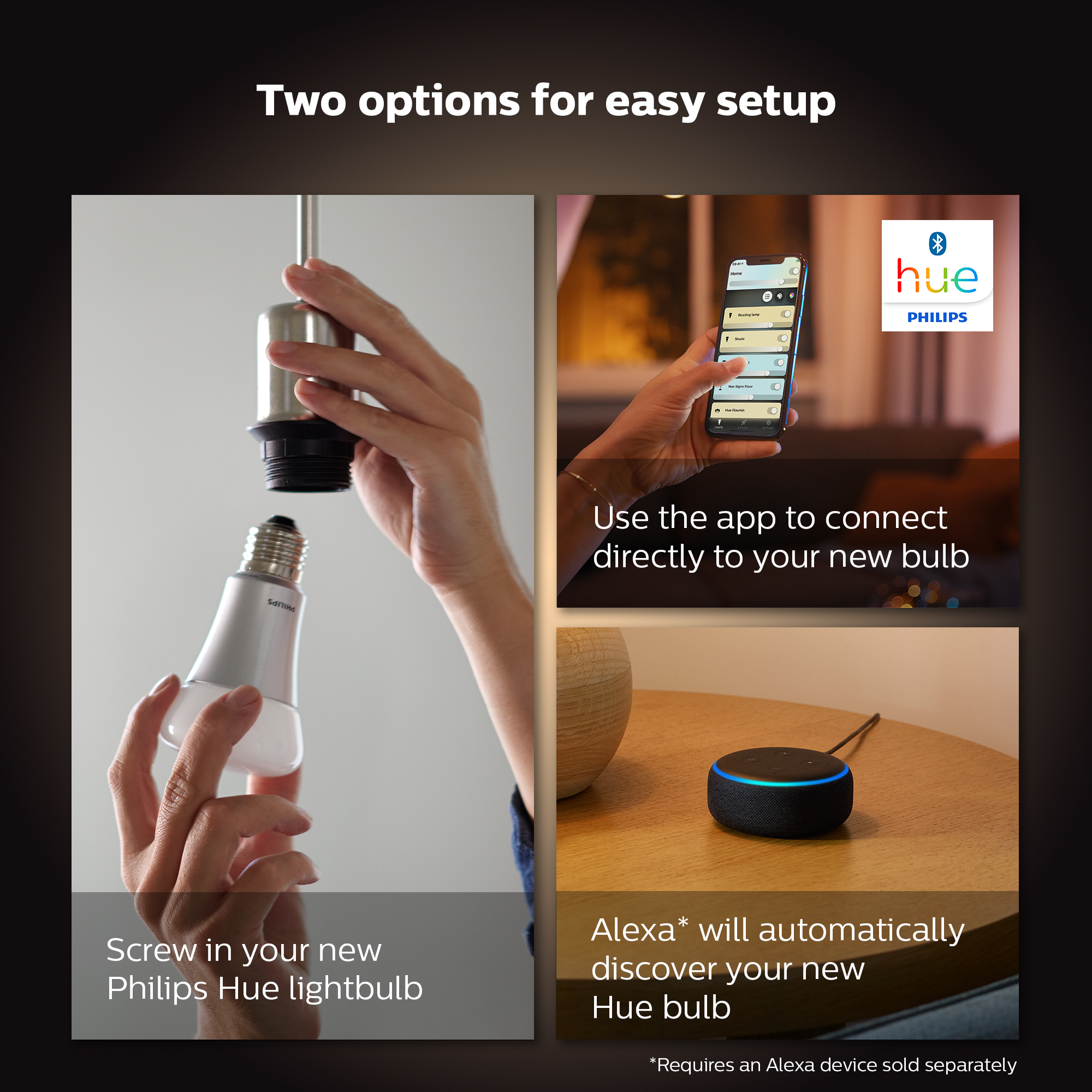 Philips by Signify Philips Hue White ambience A60 – E27 smart bulb – 800 (2-pack) – image 7