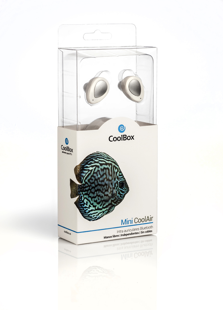 CoolBox COO-AUBPO2-WH headphones/headset Wireless In-ear Calls/Music Bluetooth White – image 8