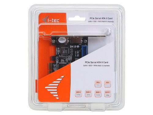 i-tec PCESATA3 interface cards/adapter eSATA, SATA – image 2