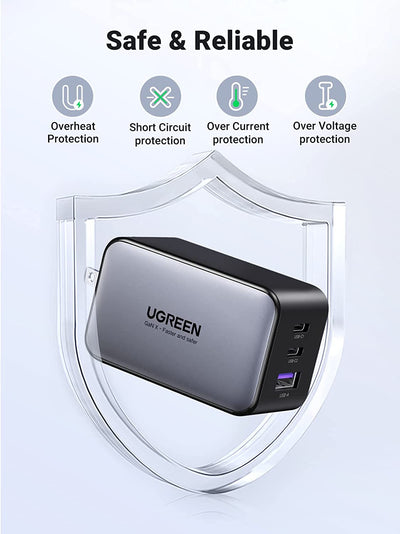 Ugreen 10335 mobile device charger Universal Grey AC Fast charging Indoor – image 7