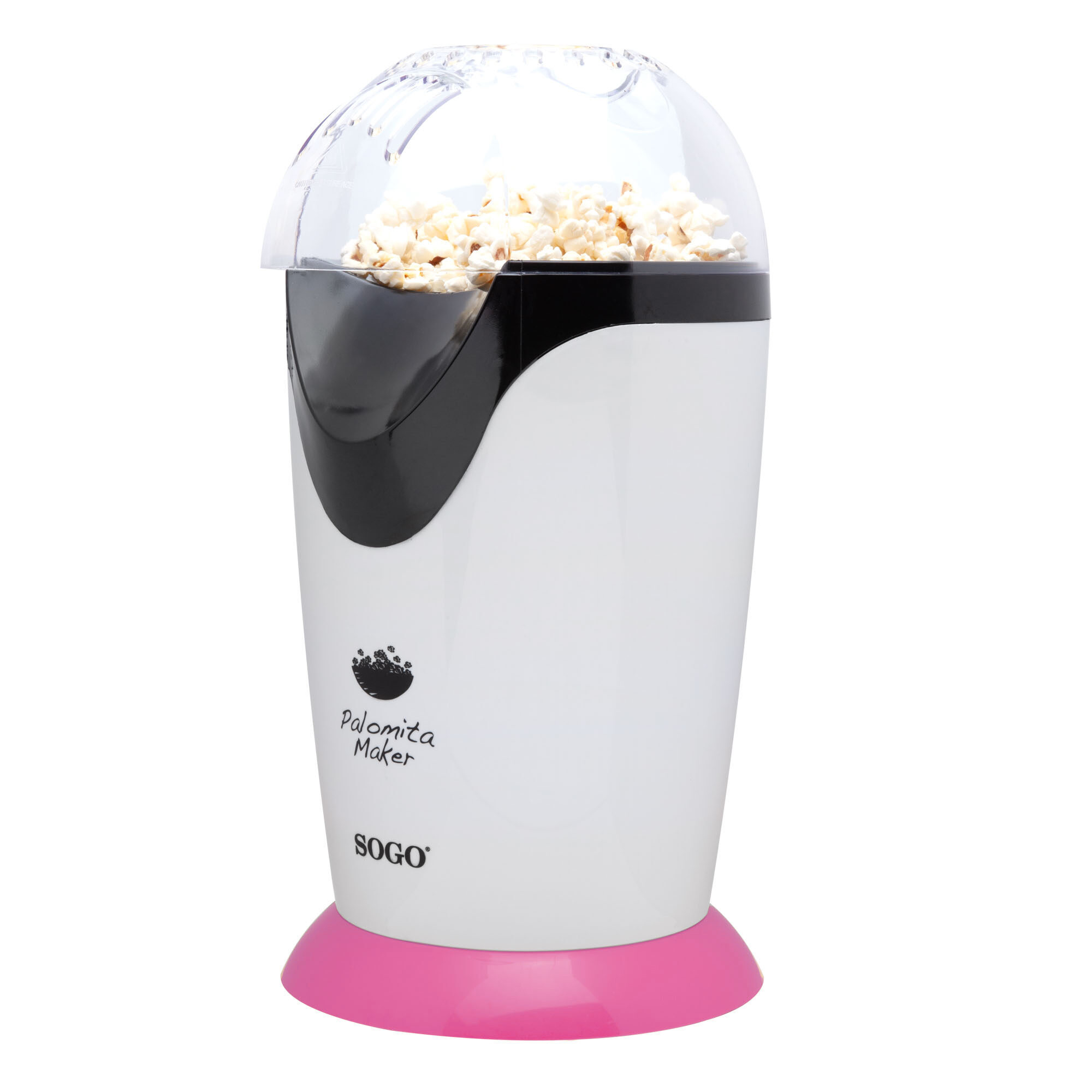 Sogo PAL-SS-11320-P popcorn popper Pink, Transparent, White 3 min – image 2