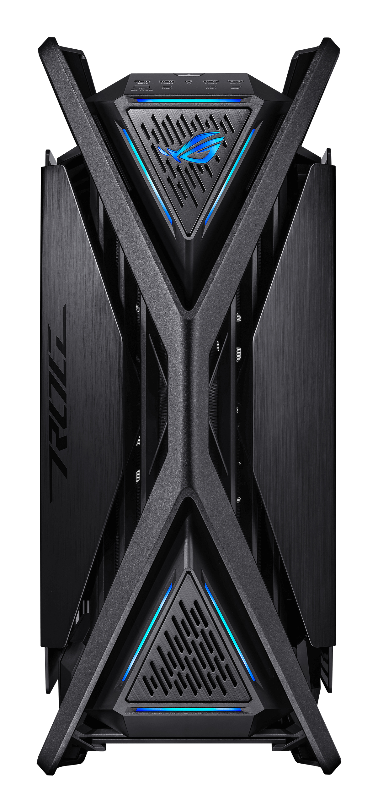 Gabinete Gamer ASUS ROG Hyperion GR701 BTF Edition - Torre - E-ATX/ATX/Micro-ATX/Mini-ITX - 4 Ventiladores - Panel Lateral - RGB - GR701 ROG HYPERION BTF EDITION Gabinete Gamer ASUS ROG Hyperion GR701 BTF Edition - Torre - E-ATX/ATX/Micro-ATX/Mini-ITX - 4 Ventiladores - Panel Lateral - RGB - GR701 ROG HYPERION BTF EDITION