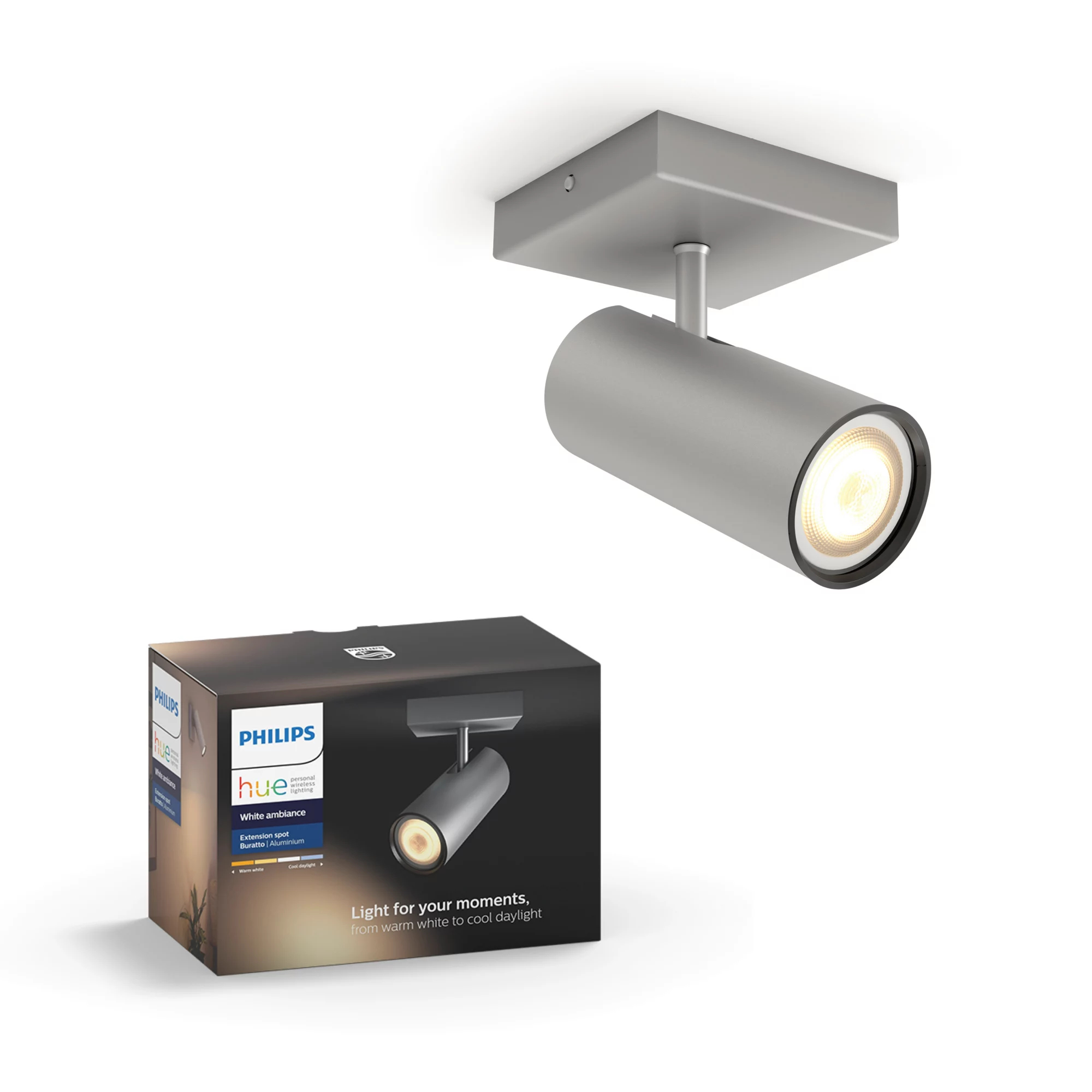 Philips by Signify Philips Hue White ambience Buratto single spotlight ext.