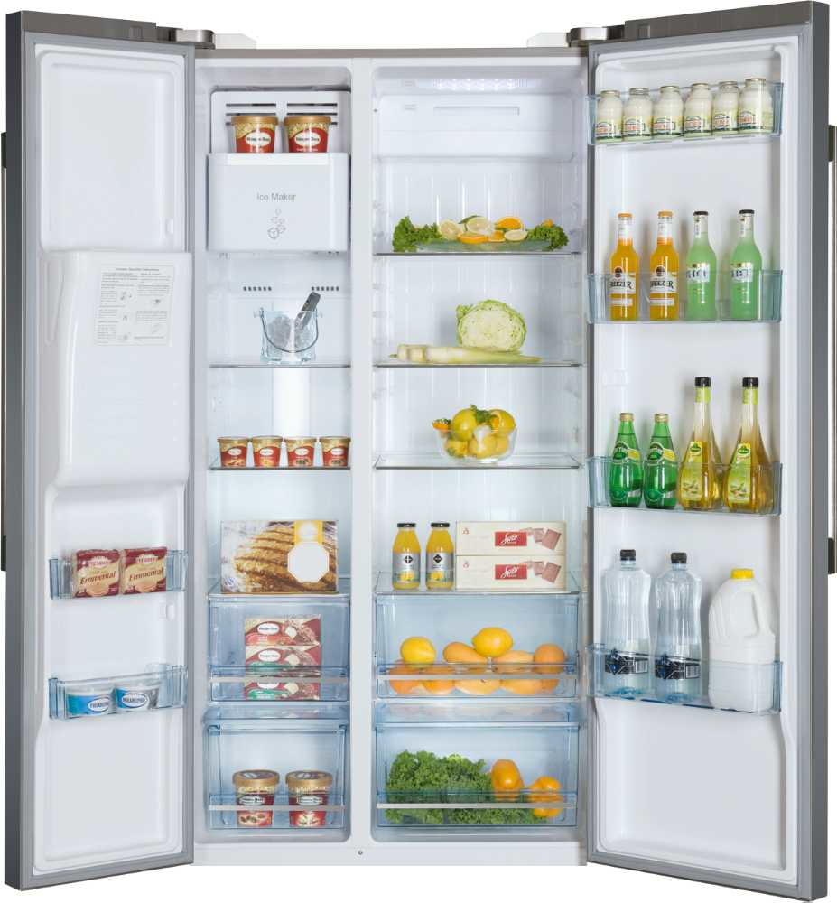 Haier HRF-629IF6 side-by-side refrigerator Freestanding Silver – image 2