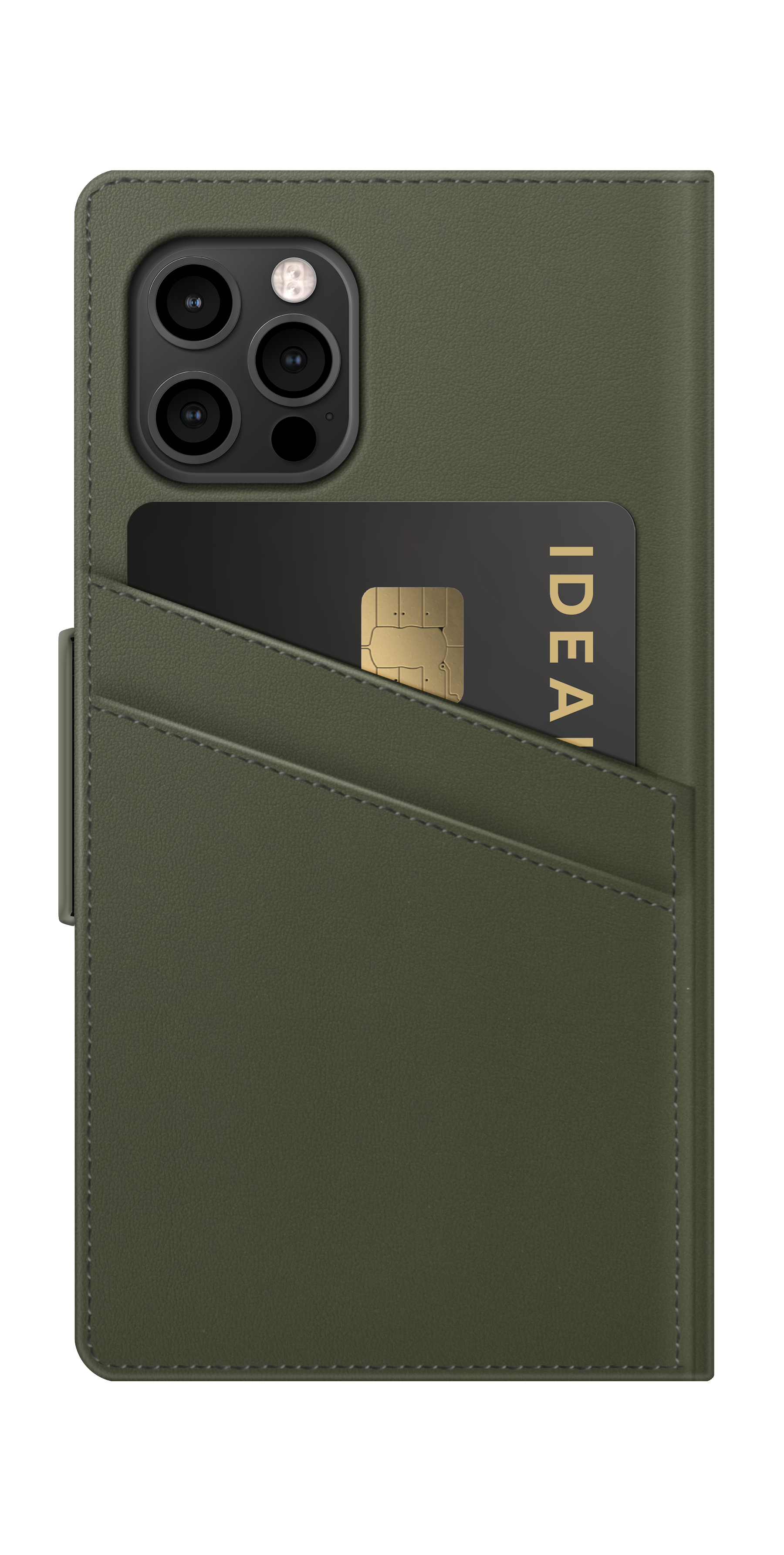 iDeal of Sweden Atelier Wallet iPhone 12/12P Intense Khaki – image 5