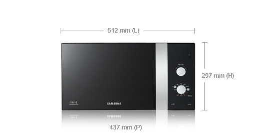 Samsung GE102V-X microwave Silver – image 3