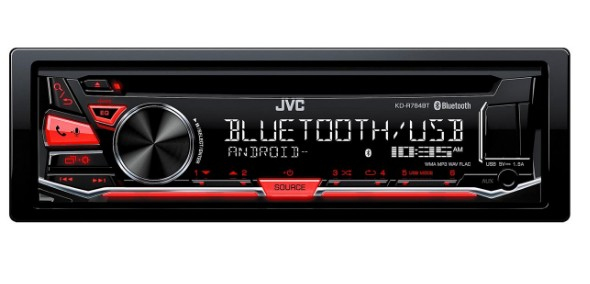 JVC KD-R784BT car media receiver Black Bluetooth