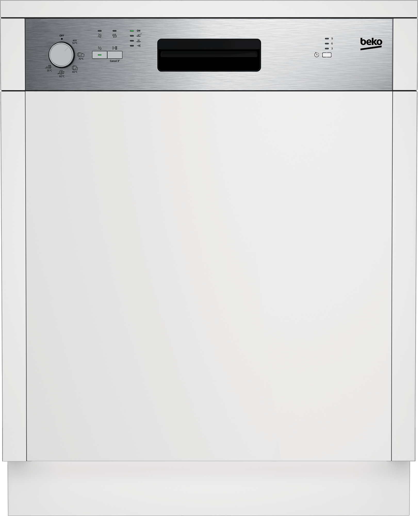 Beko DSN05320X dishwasher Semi built-in 13 place settings – image 1