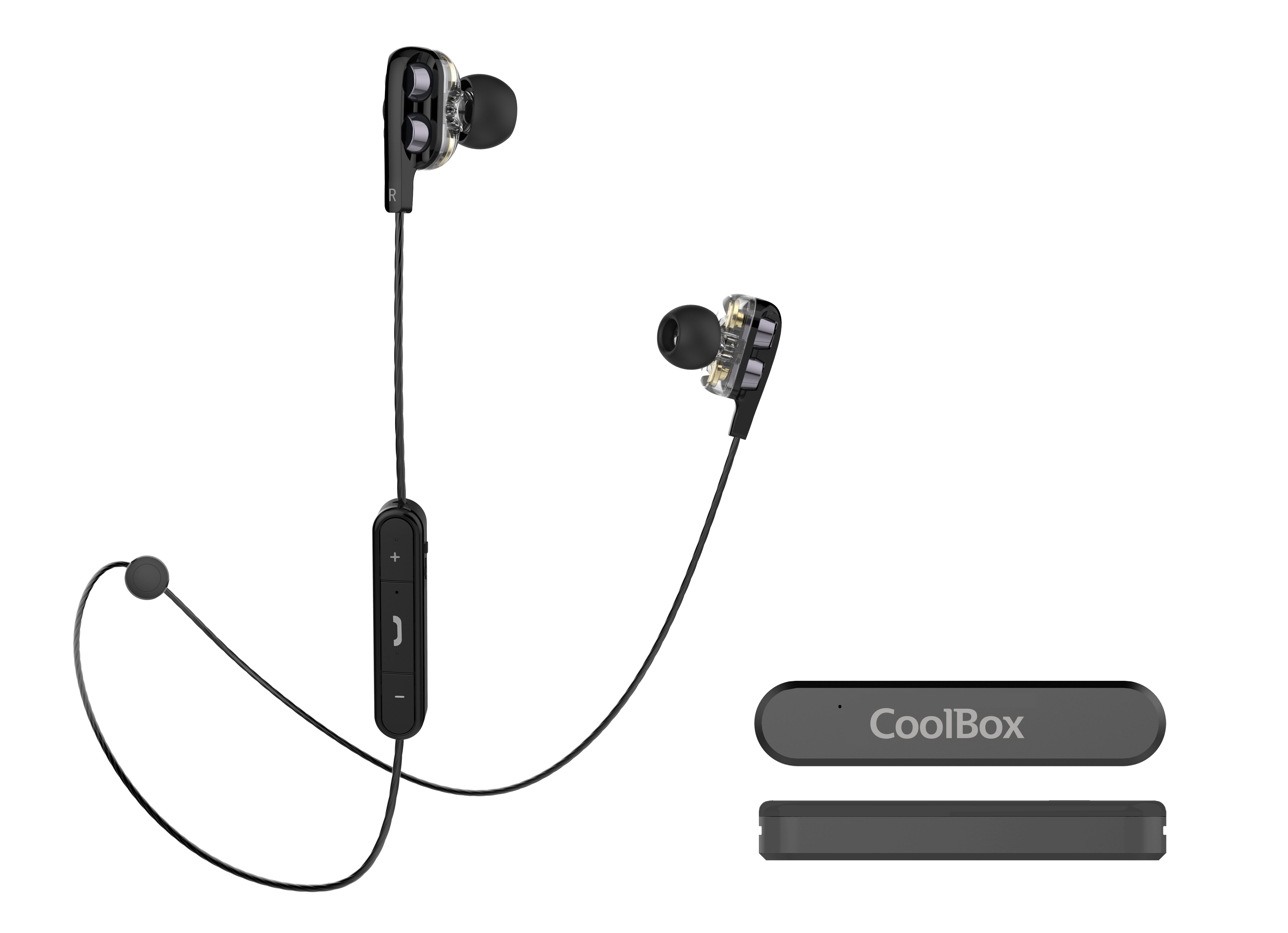CoolBox CoolTwin Headset Wireless In-ear Calls/Music Bluetooth Black – image 5