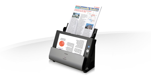 Canon imageFORMULA C125W ADF + Manual feed scanner
