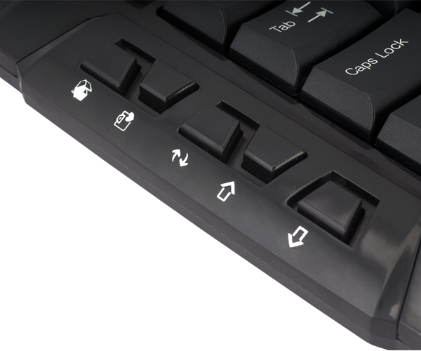 Zalman ZM-K300M keyboard Home USB AZERTY Black – image 7