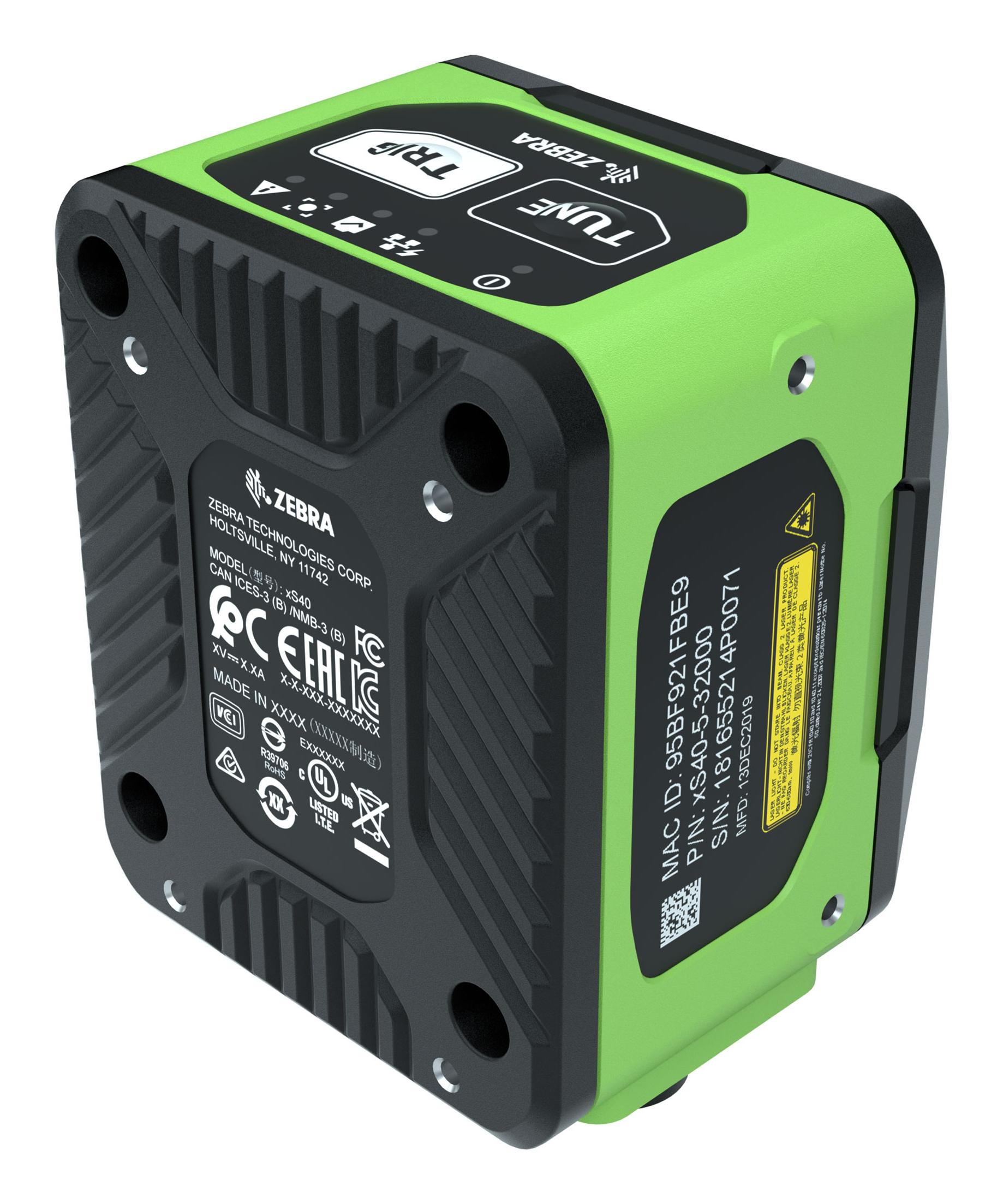 Zebra FS42 Fixed bar code reader 1D/2D CMOS Black, Green – image 6