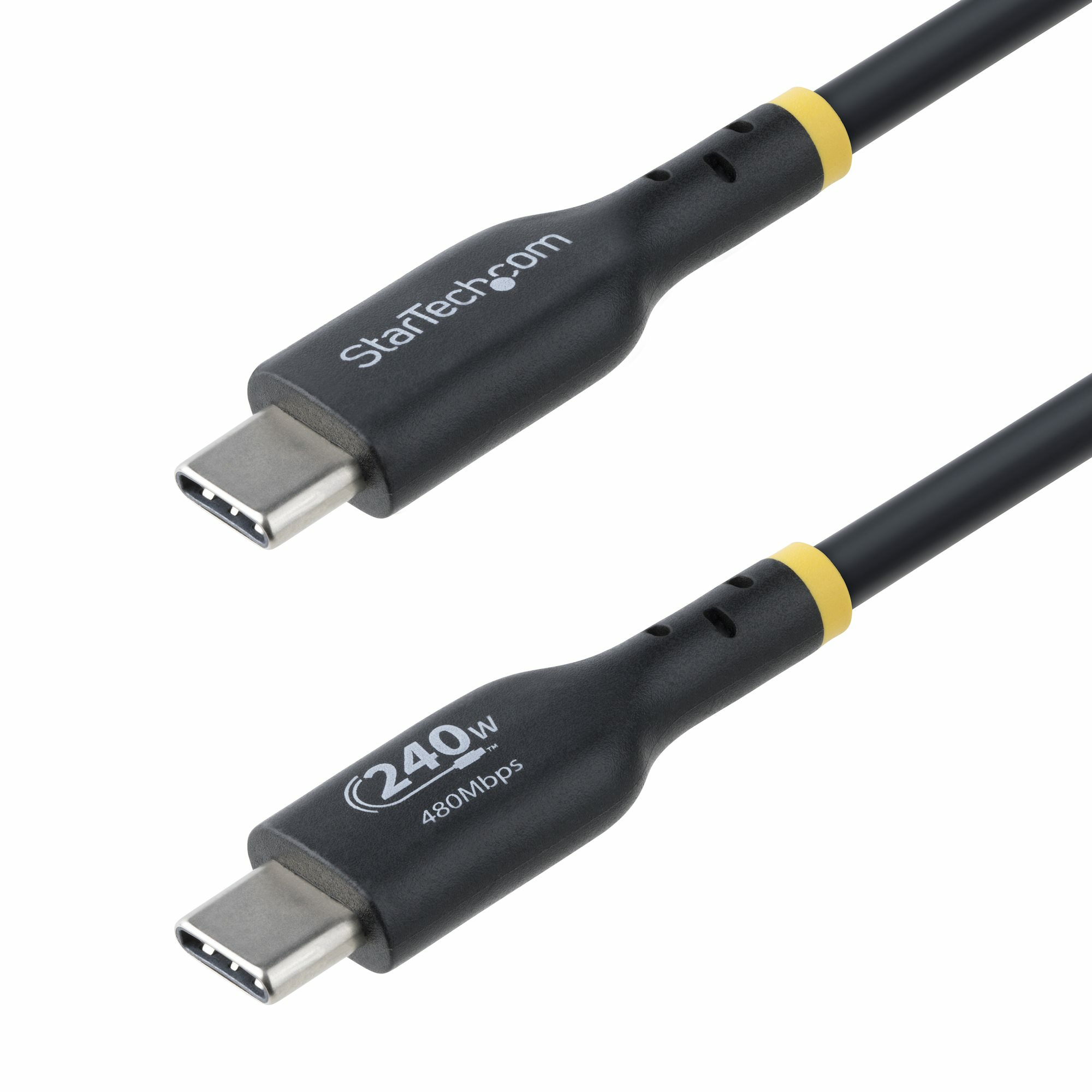 StarTech.com Cavo di Ricarica USB-C da 4m cavo USB-C certificato USB-IF 240W PD EPR cavo trasferimento dati USB 2.0 Tipo-C per